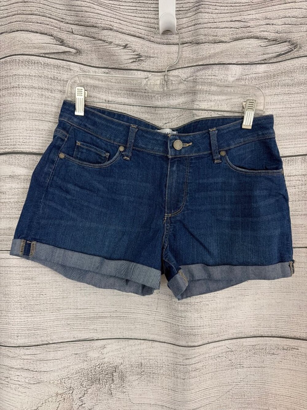 Paige Jimmy Jimmy Denim Shorts Size 27